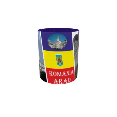 Arad romania, cana ceramica, 330ml, model cgs1021